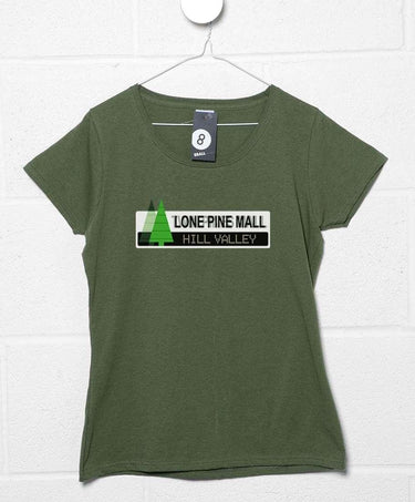 Twin Pines to Lone Pine Mall Womens Fitted T-Shirt 8Ball